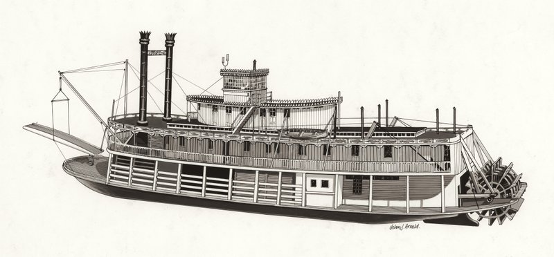 Çarklı buharlı pişirici, 1818 by English School