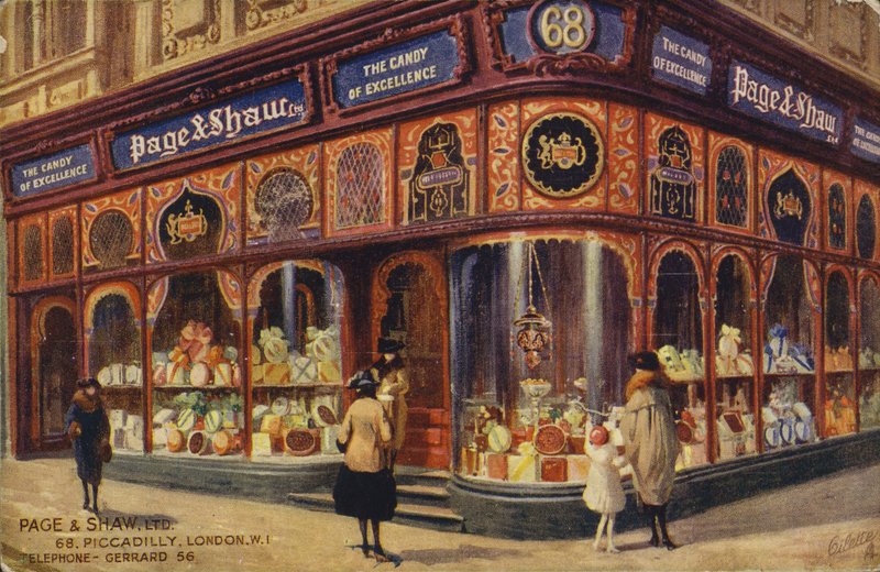 Page & Shaw Ltd, 68, Piccadilly, Londra WI by English School
