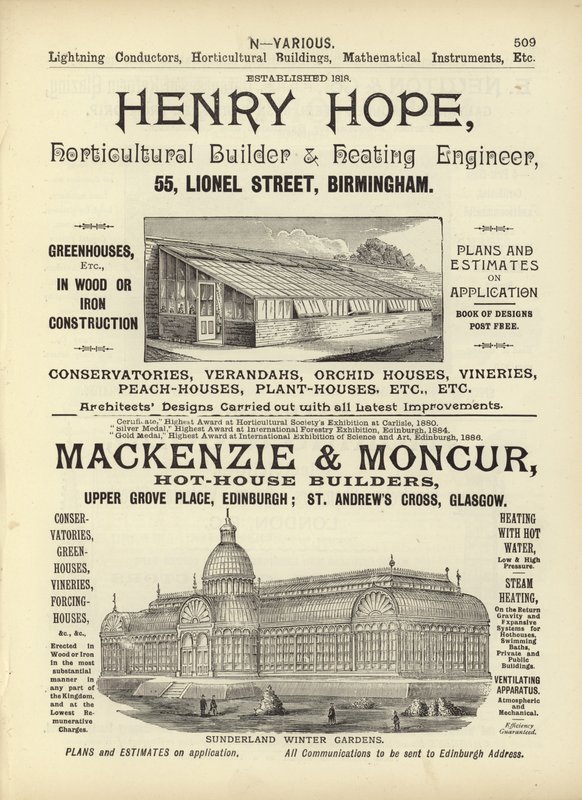 Mimarlar, Haritacılar ve Mühendisler Özeti 1892