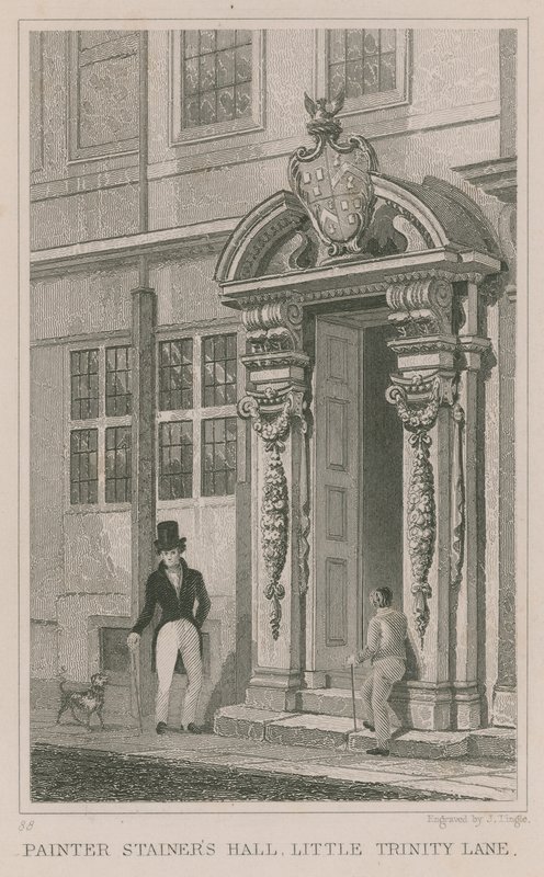 Ressam Stainers Hall, Little Trinity Lane, Londra by English School