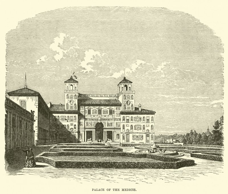 Medici Sarayı by English School