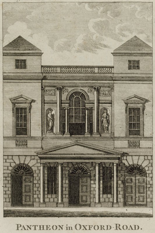 Pantheon, Oxford Yolu, Londra by English School