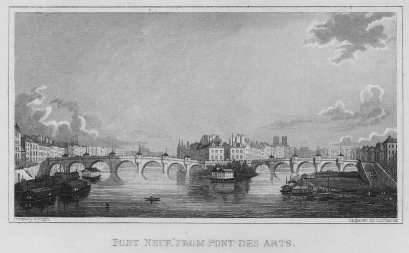 Paris, Pont Neuf, Pont Des Arts