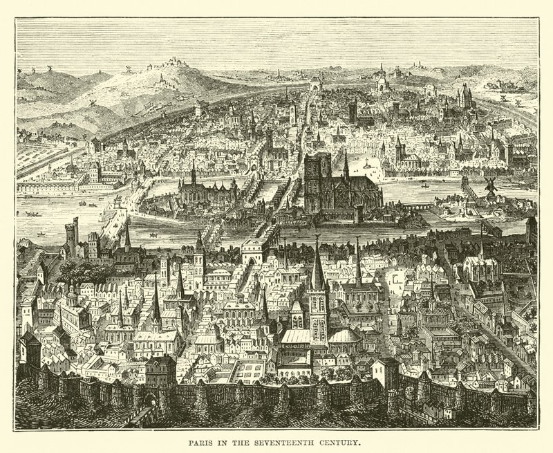 Onyedinci Yüzyılda Paris by English School