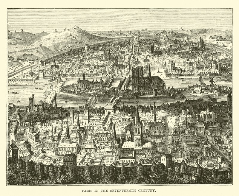 Onyedinci Yüzyılda Paris by English School