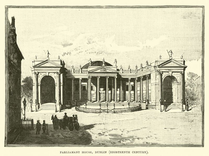 Parlamento Binası, Dublin, On Sekizinci Yüzyıl by English School