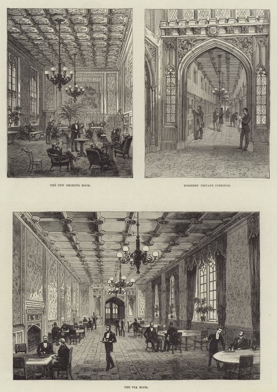 Parlamento Prosedürü (gravür) by English School