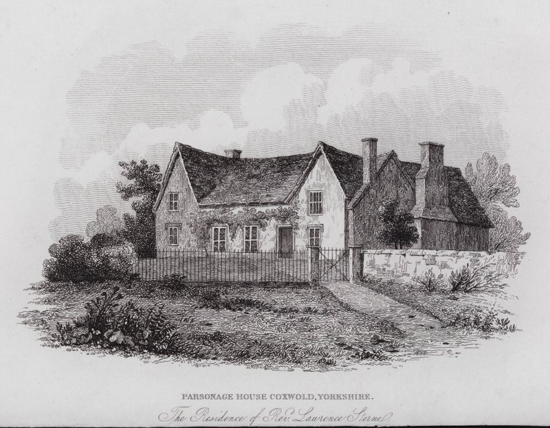 Parsonage House, Coxwold, Yorkshire, Rev Laurence Sterne