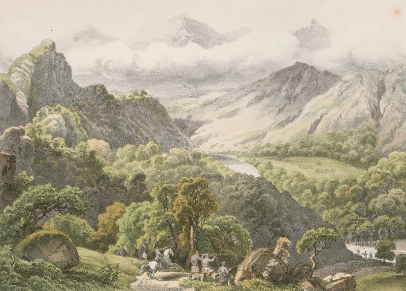 Killiecrankie Geçidi by English School