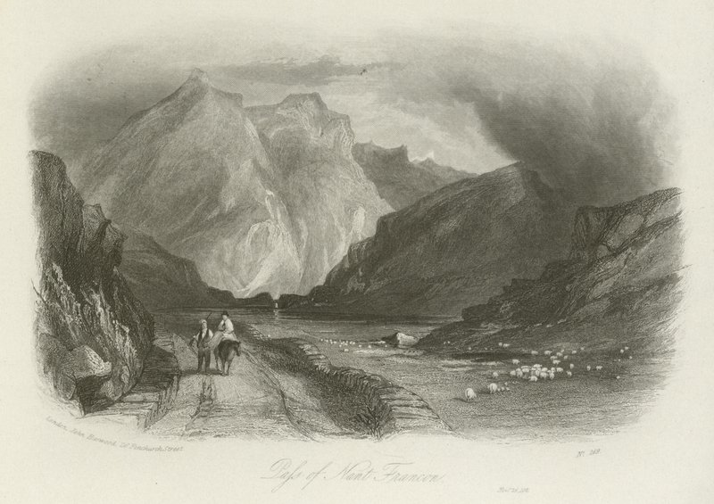 Nant Ffrancon Geçidi, Kuzey Galler by English School