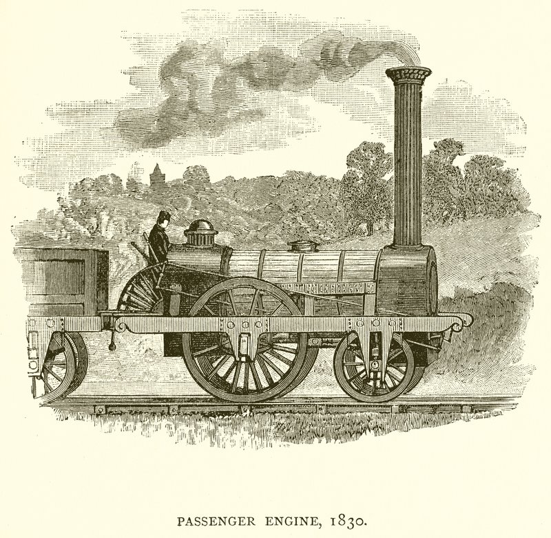 Yolcu Motoru, 1830 by English School