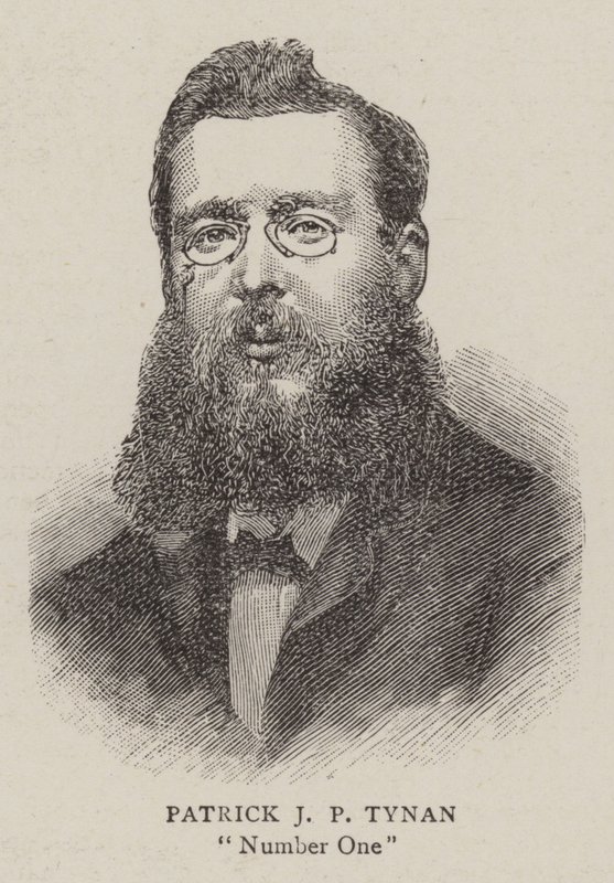 Patrick JP Tynan (gravür) by English School