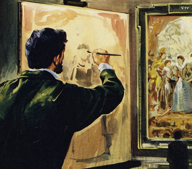 Paul Cezanne, Louvre Müzesi