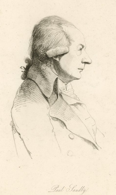 Paul Sandby, harita yapımcısı ve ressam by English School