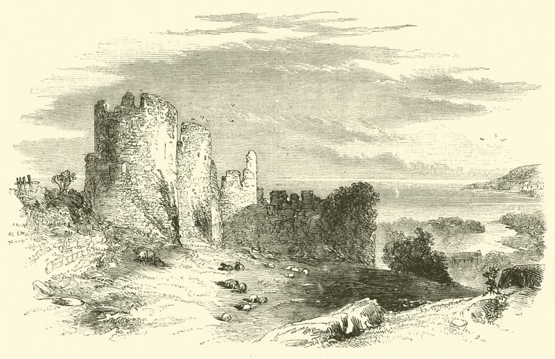 Penrice Kalesi (gravür) by English School