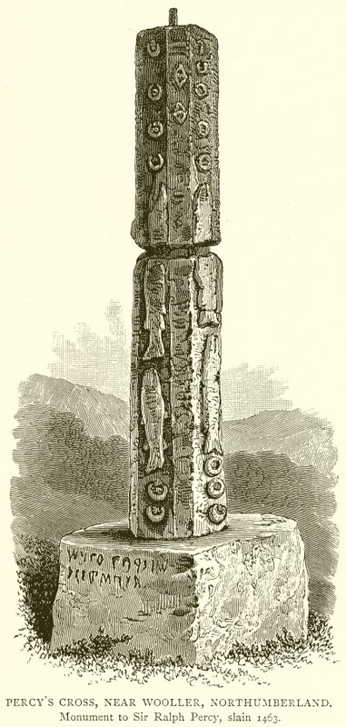 Percys Cross, Wooller, Northumberland yakınlarında by English School
