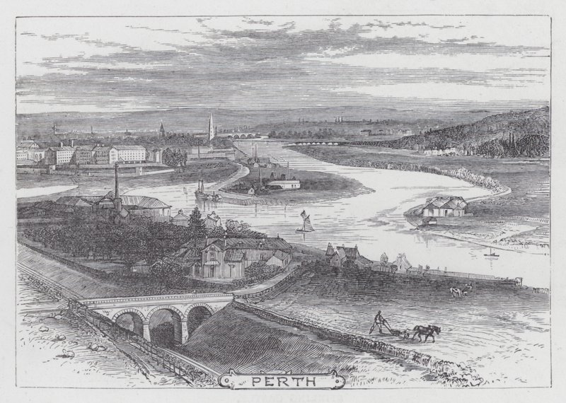 Perth (gravür) by English School