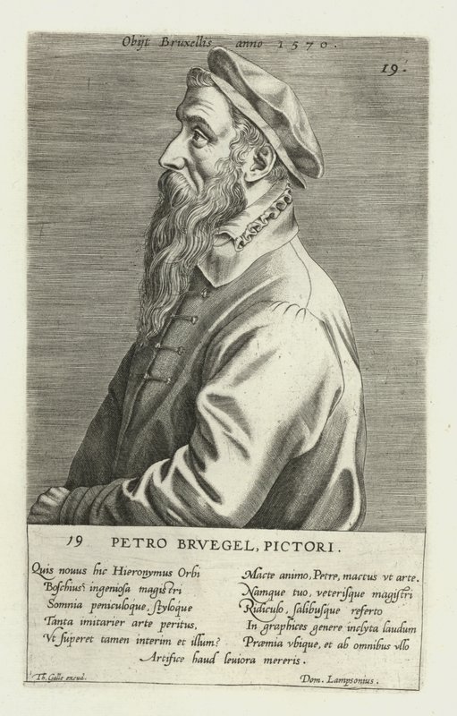 Pieter Bruegel, ressam by English School