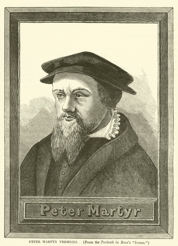 Peter Şehit Vermigli (gravür) by English School