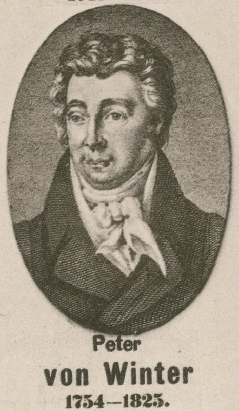 Peter von Winter (gravür) by English School