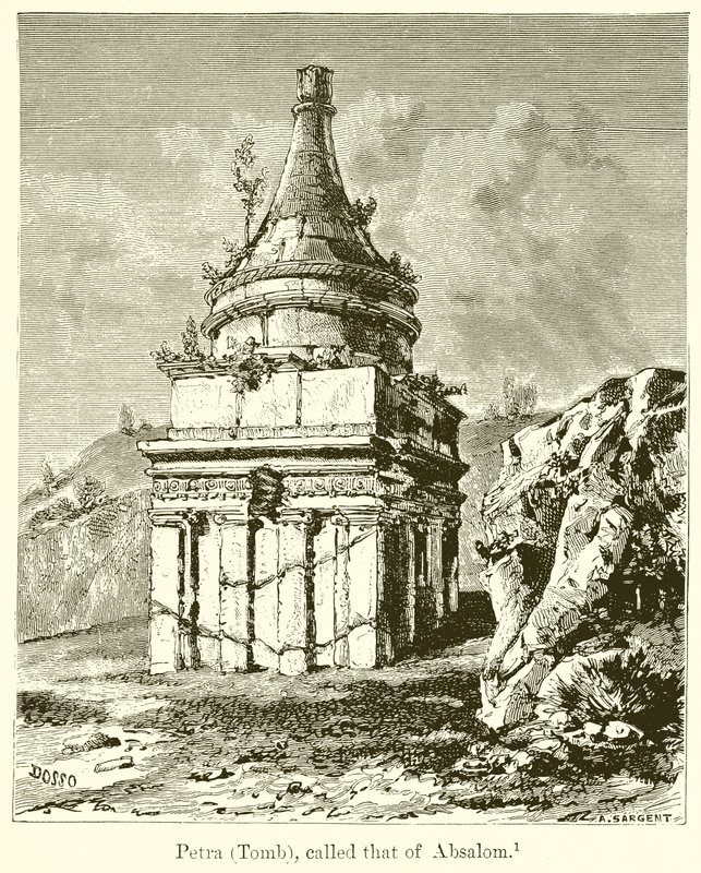 Petra (Mezar), Absalom olarak adlandırılan by English School