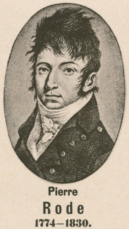 Pierre Rode (gravür) by English School