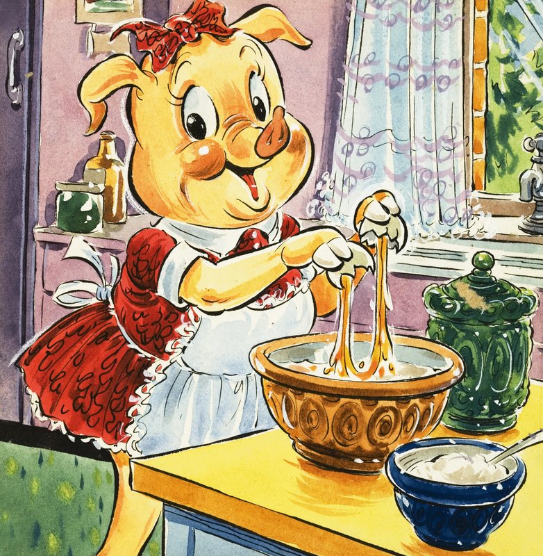Yumurta ile domuz pişirme by English School