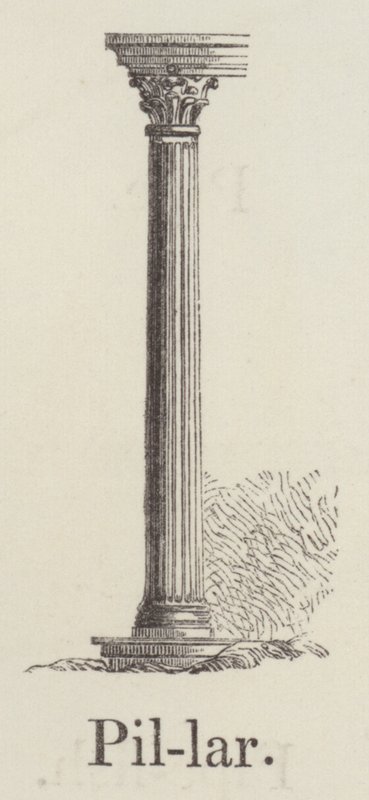 Sütun (gravür) by English School