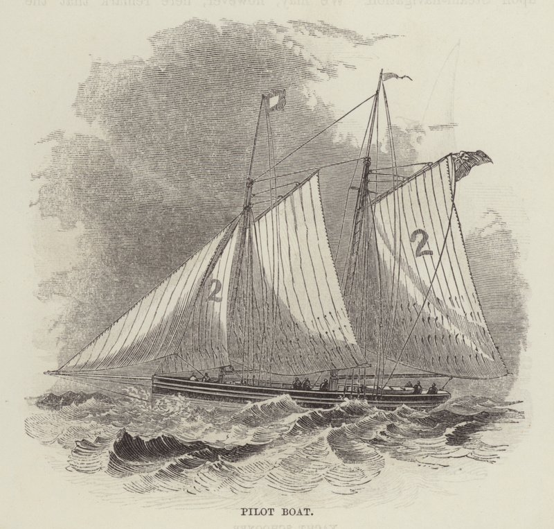 Pilot teknesi (gravür) by English School