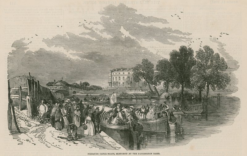Paddington Basin, Regents Canal, Londra