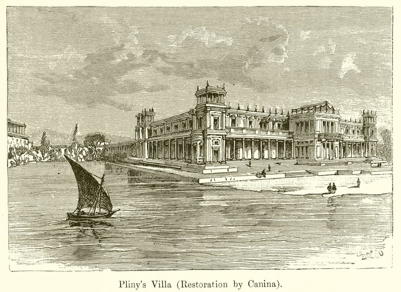 Plinys Villası (Canina Tarafından Restorasyon) by English School