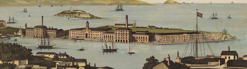 Plymouth: Royal William Victualing Yard (renkli taş) by English School