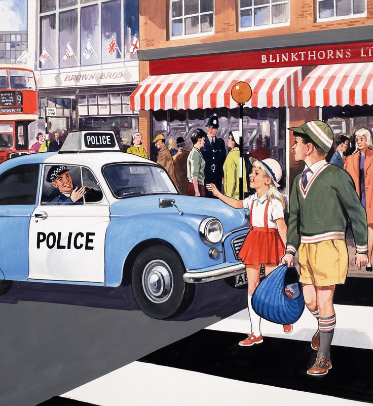 Polis arabası by English School