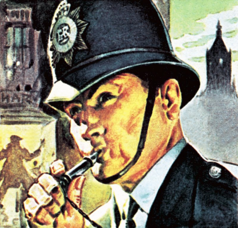 Onun düdüğü ile polis by English School