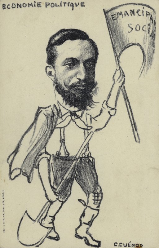 Politik ekonomi karikatürü by English School