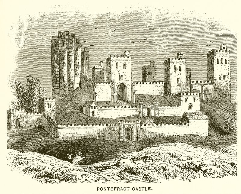 Pontefract Kalesi by English School
