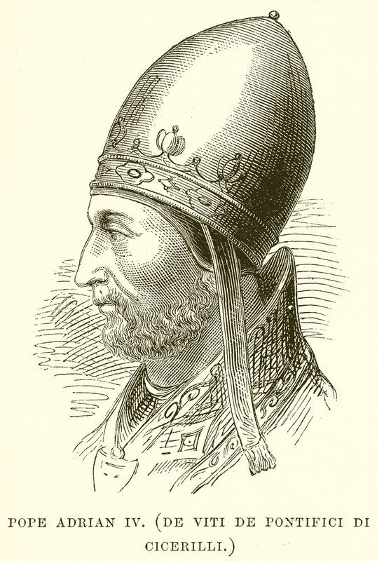 Papa Adrian IV. (De Viti De Pontifici Di Cicerilli) by English School