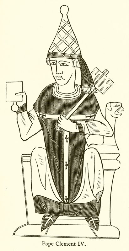 Papa Clement IV by English School