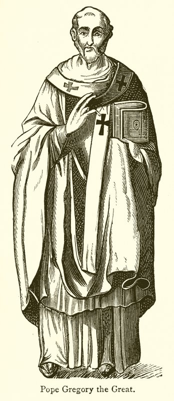 Papa Gregory Büyük by English School