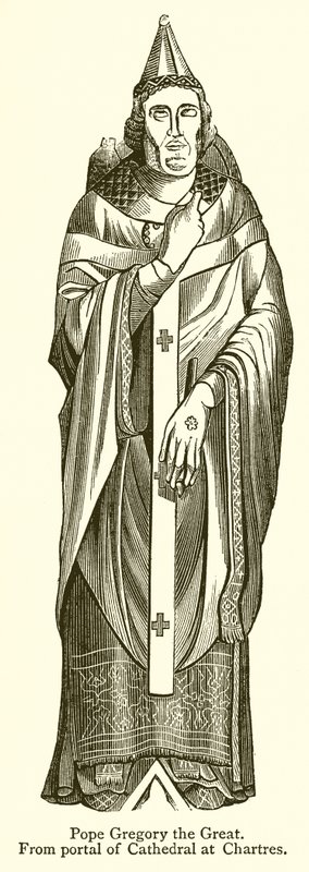 Papa Gregory Büyük by English School