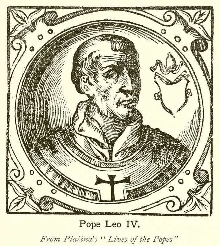 Papa IV. Leo by English School