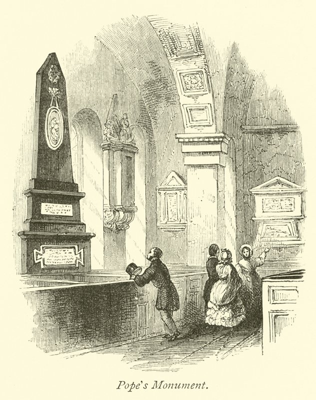 Papalar Anıtı by English School