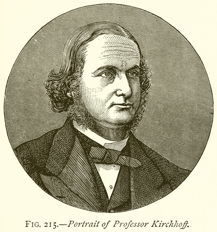 Profesör Kirchhoff'un Portresi by English School