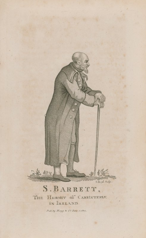 S Barrett'ın portresi by English School