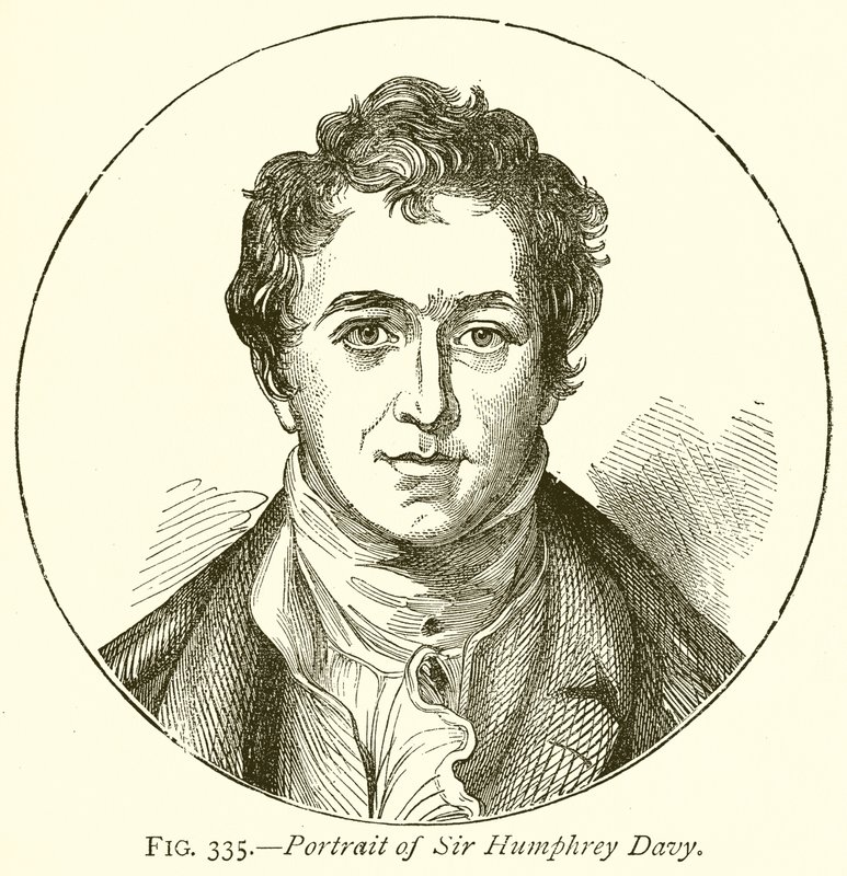 Sir Humphrey Davy'nin Portresi by English School