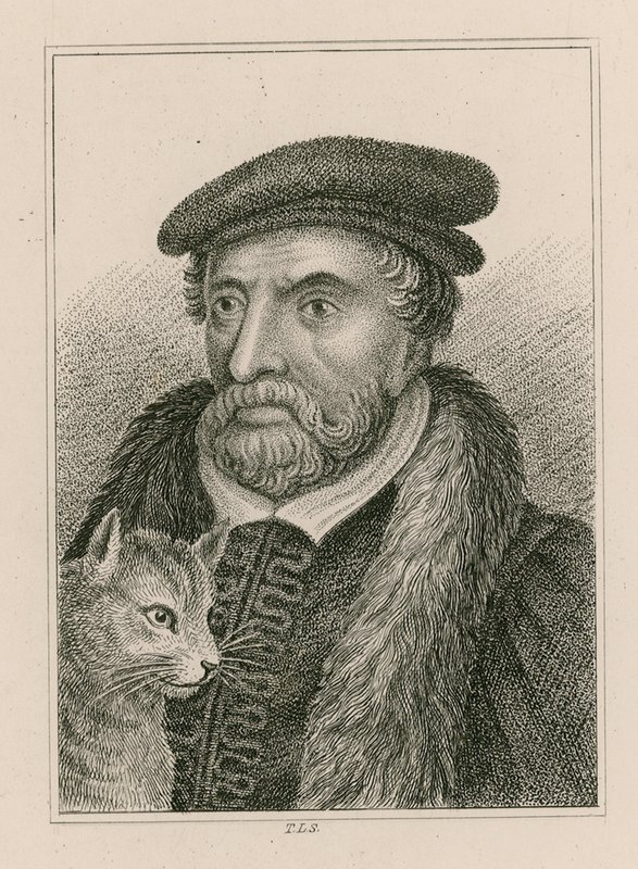 Sir Richard Whittington ve kedinin portresi, aksi halde Londra Belediye Başkanı Dick Whittington by English School