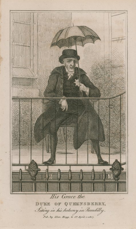 Queensberry Dükü portresi by English School