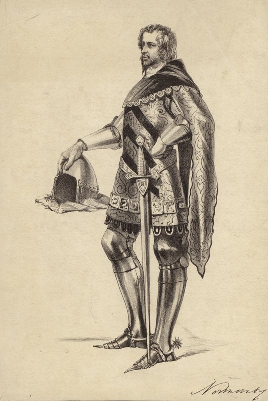 Normanby Markisinin Portresi by English School