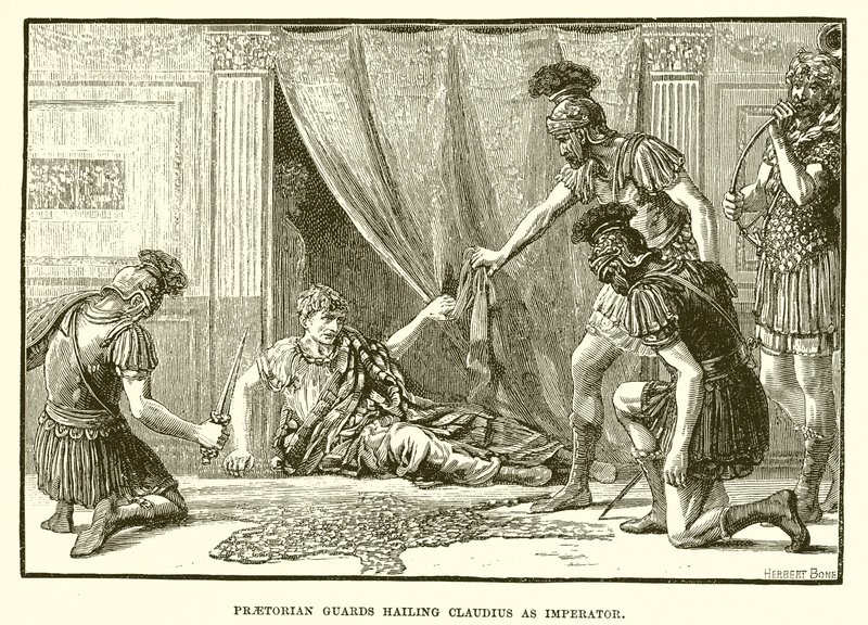 Praetorian muhafızlar Claudius