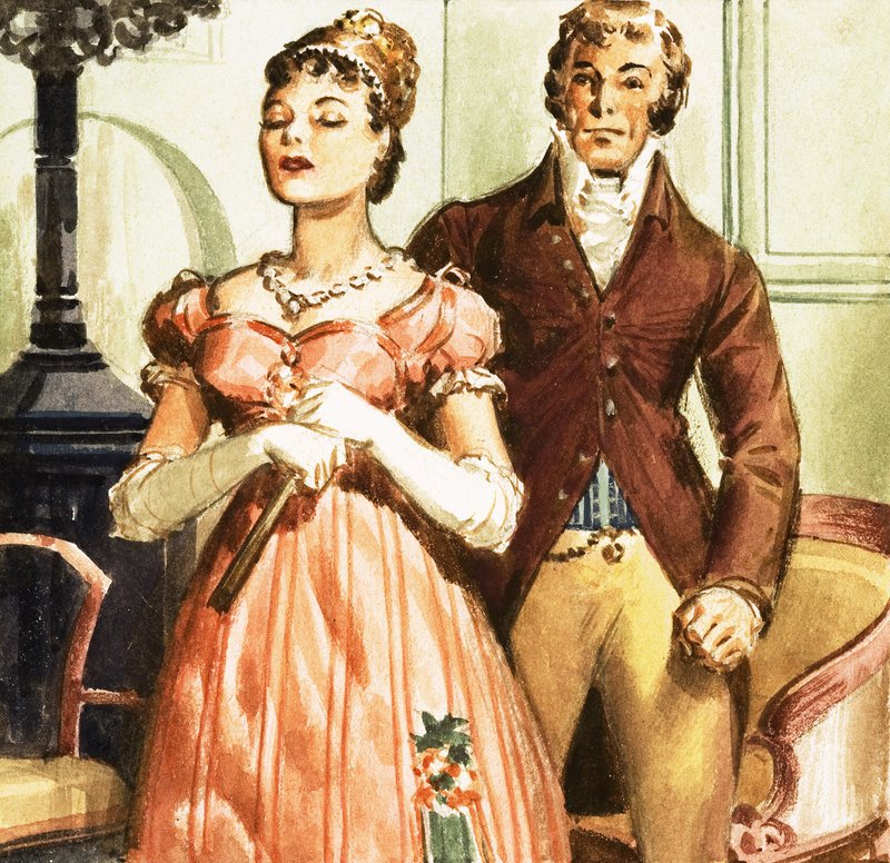 Gurur ve Önyargı Elizabeth ve Bay Darcy by English School